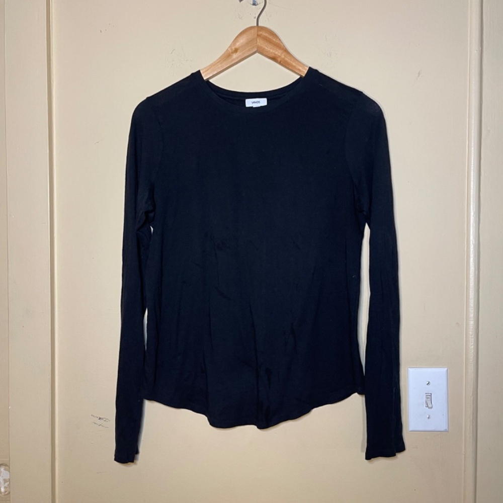 Black Long Sleeve Top